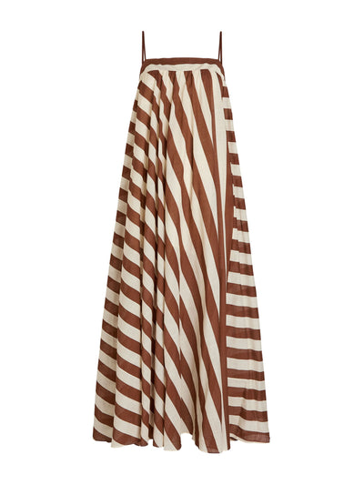 Zimmermann Daylight striped cotton maxi dress at Collagerie