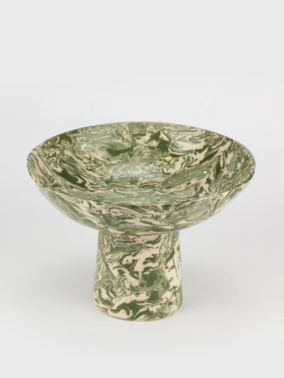 Henry Holland Studio Galaxy medium chalice in green and white at Collagerie