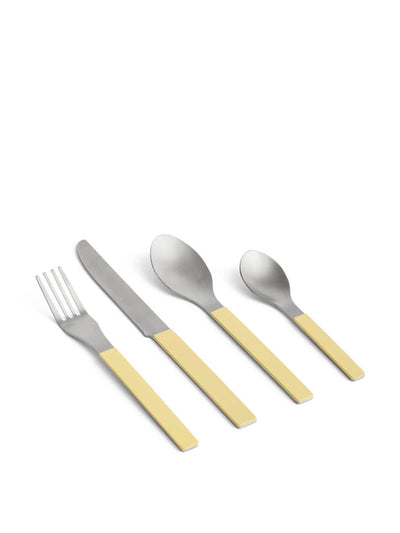 Hay MVS Cutlery in yellow (set of 4) at Collagerie