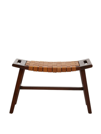 Noosa & Co. Inca strapped stool at Collagerie