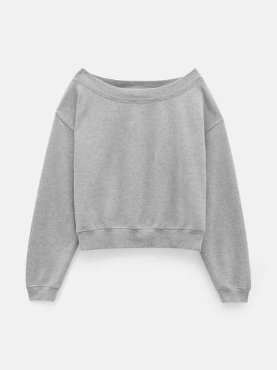 Hush Carlota relaxed off shoulder sweatshirt at Collagerie