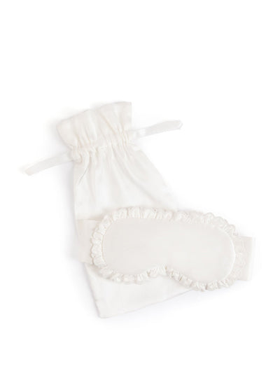 If Only If Silk eye mask & pouch at Collagerie