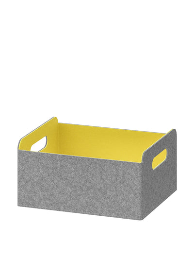 Ikea Yellow box storage at Collagerie