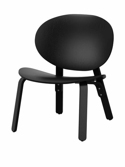 Ikea Black stained oak veneer chair at Collagerie