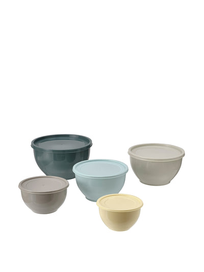 Ikea Bowl with lid (set of 5) at Collagerie