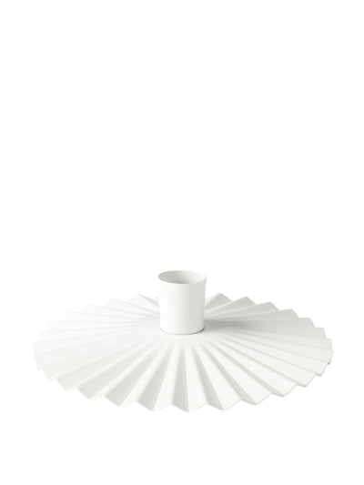 Ikea White candlestick at Collagerie