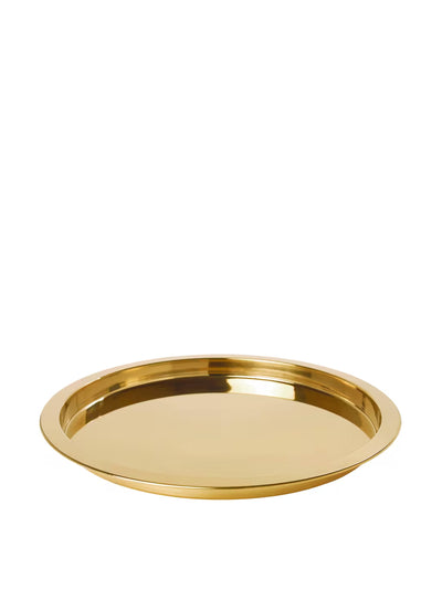 Ikea Brass-colour stainless steel tray at Collagerie