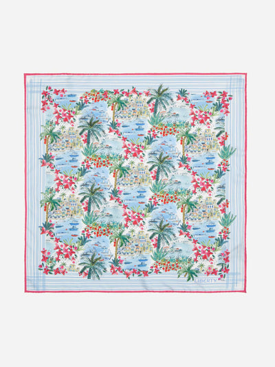 Liberty London Cape vista silk scarf at Collagerie