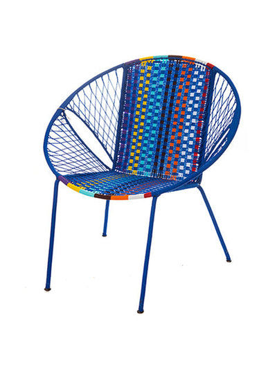 Dar Leone Deep blue Dakar deck chair at Collagerie