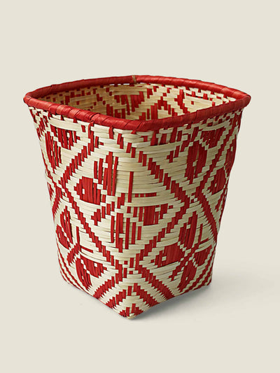 The Colombia Collective Rosalita natural woven basket at Collagerie