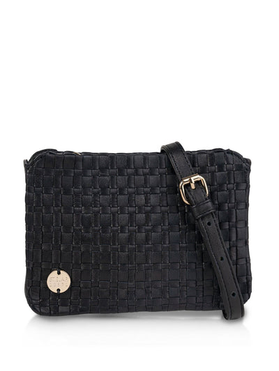 STELAR Black Imut crossbody purse at Collagerie