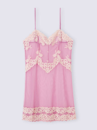 Intimissimi Pretty flowers babydoll in pink at Collagerie