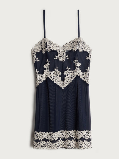 Intimissimi Pretty flowers babydoll in blue at Collagerie