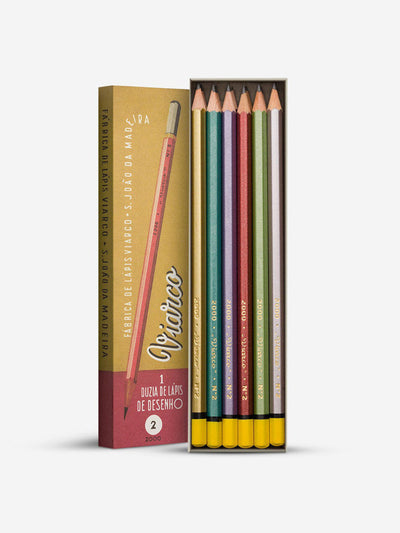 Viarco Vintage pencils (set of 12) at Collagerie