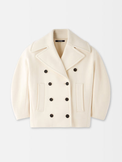 Jacquemus The Ovalo peacoat at Collagerie