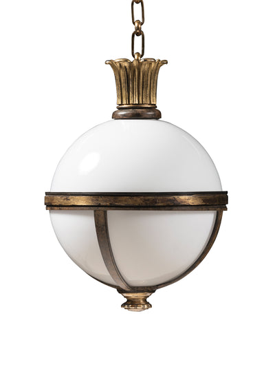 Jamb Antique Calder Globe pendant light at Collagerie