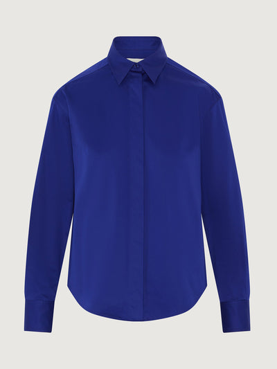 Jasper Conran Fran button through cotton shirt at Collagerie