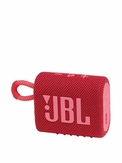 JBL Red portable speaker at Collagerie