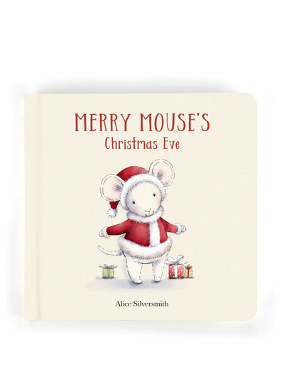 Jellycat Merry Mouse's Christmas Eve Book at Collagerie