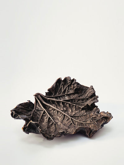 Jess Wheeler Bronze rhubarb bowl at Collagerie