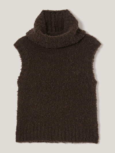 Jigsaw Cosy boucle tank and snood at Collagerie