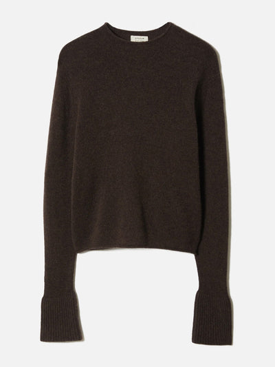 Jigsaw Brown cashmere jumper at Collagerie