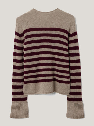 Jigsaw Cloud cashmere eldon stripe at Collagerie