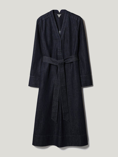 Jigsaw Denim lyocell belted dress at Collagerie