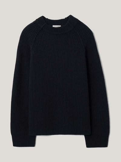 Jigsaw Fishermans rib crew jumper at Collagerie