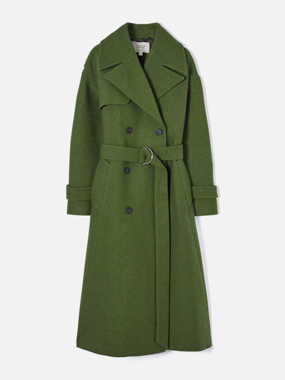 Jigsaw Italian twill trench at Collagerie