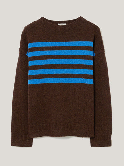 Jigsaw Stripe guernsey jumper at Collagerie