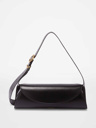 Jil Sander Small black leather handbag at Collagerie