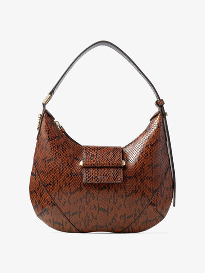 Jimmy Choo Bar Hobo S leather shoulder bag at Collagerie