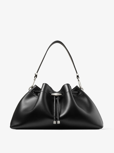 Jimmy Choo Cinch M black calf leather bag at Collagerie