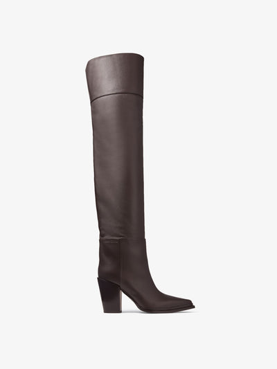 Jimmy Choo Cece over the knee boots 80 at Collagerie