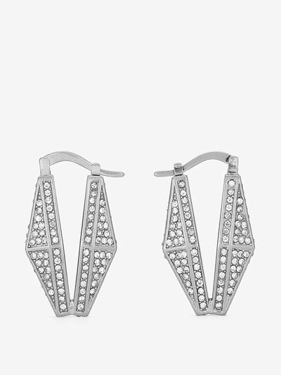 Jimmy Choo Diamond chain earrings at Collagerie