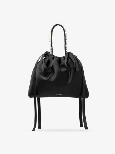 Jimmy Choo Drawstring mini top handle bag at Collagerie