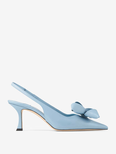 Jimmy Choo Staz Sling Back 70 leather pumps at Collagerie