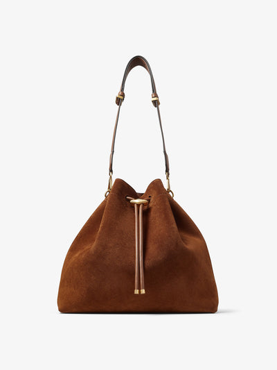 Jimmy Choo Cinch L suede bag at Collagerie