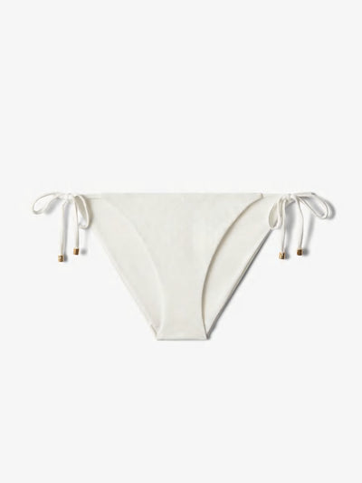 Jimmy Choo Aubrie monogram-print triangle bikini brief at Collagerie