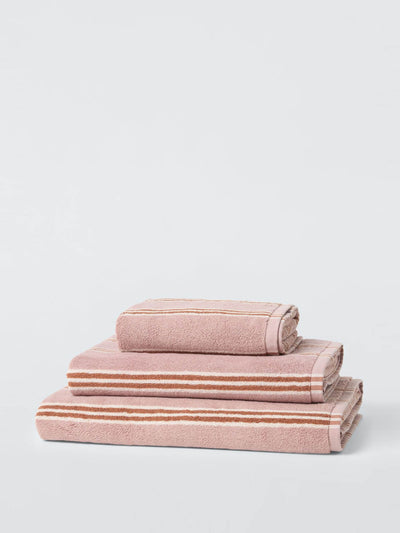 John Lewis & Partners Ambleside stripe towels at Collagerie