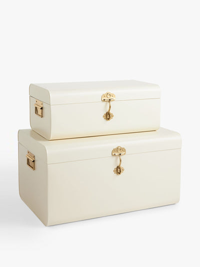 Anyday Metal storage trunk (set of 2) at Collagerie