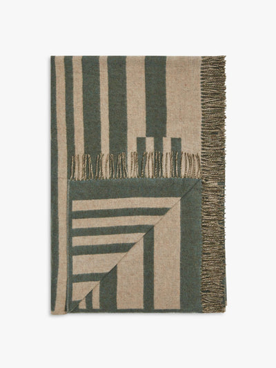 John Lewis & Partners Arboretum merino wool throw at Collagerie