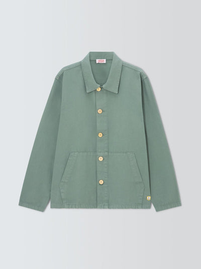 Armor Lux Fisherman cotton canas jacket in Orto at Collagerie