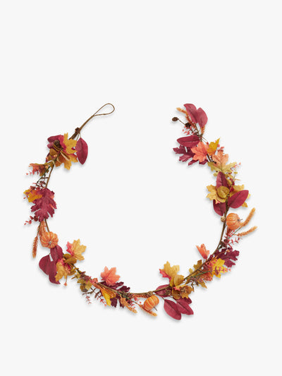 John Lewis Autumn leaves garland at Collagerie