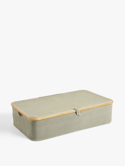 John Lewis & Partners Lidded underbed storage basket at Collagerie