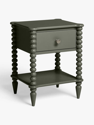 John Lewis & Partners Bobbin 1 drawer bedside table at Collagerie