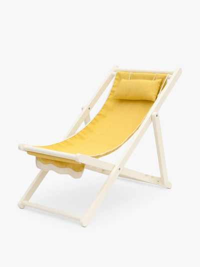 Business & Pleasure Co. Garden deckchair & sling at Collagerie