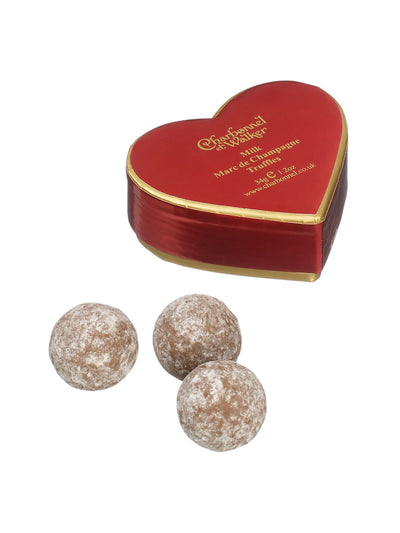 Charbonnel Et Walker Mini Red Heart Champagne Truffle at Collagerie
