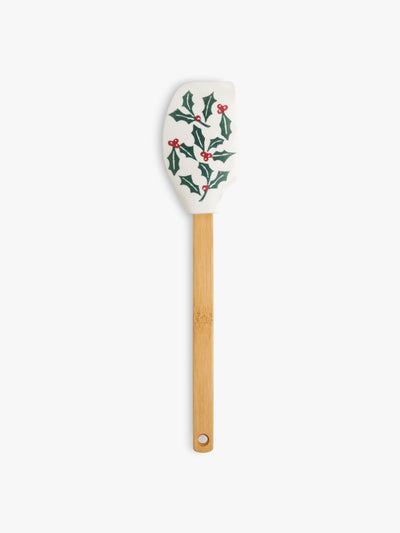 John Lewis Holly head spatula with bamboo handle at Collagerie